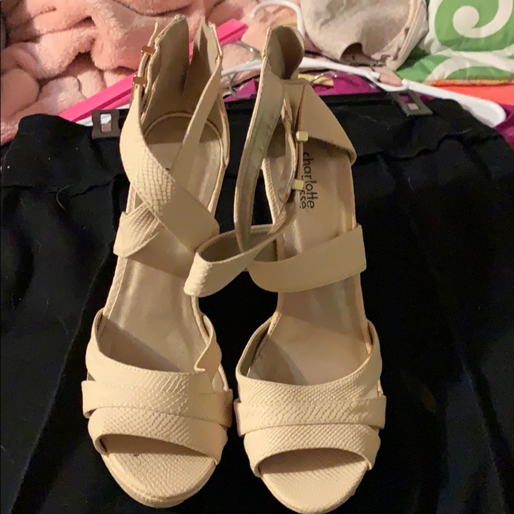 Charlotte Russe wedges! Goes with anything!